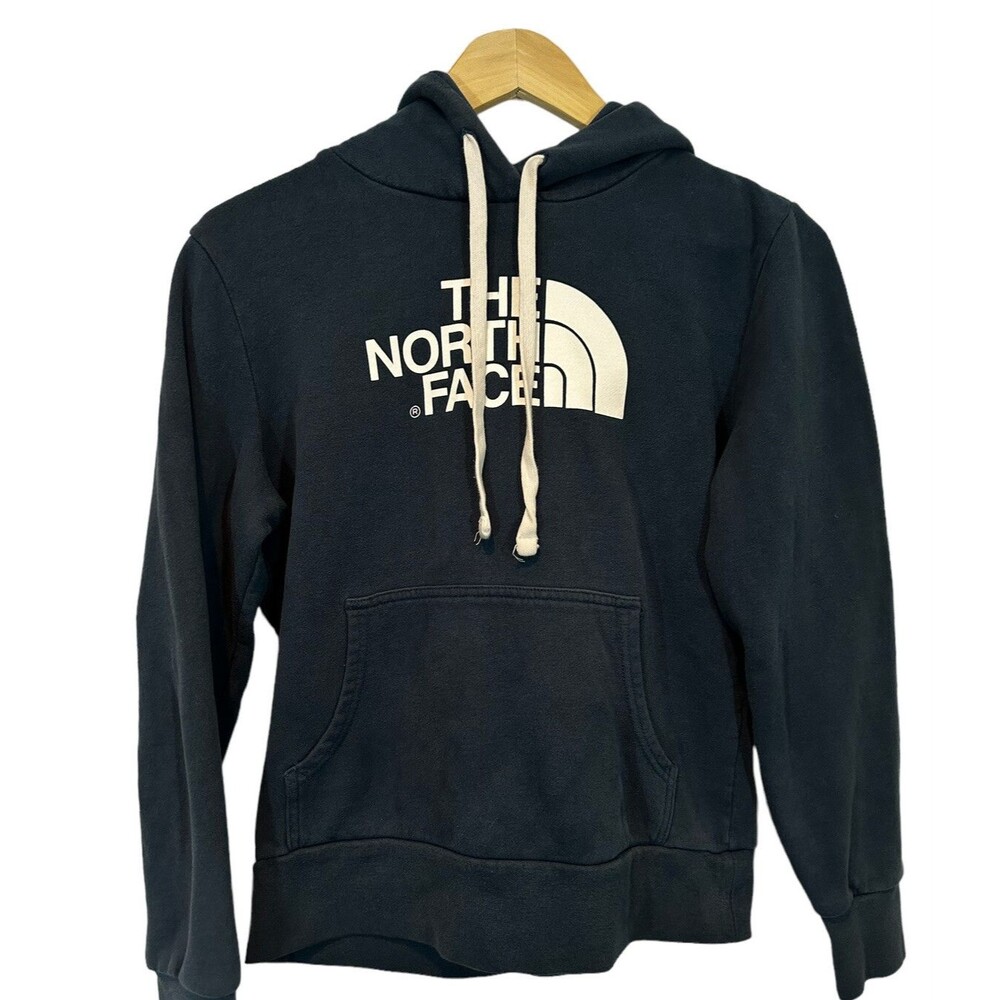 The North Face Women's Hoodie Sweatshirt - Size Small blue